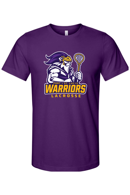 Port St. Lucie LC Bella + Canvas Jersey Tee Signature Lacrosse