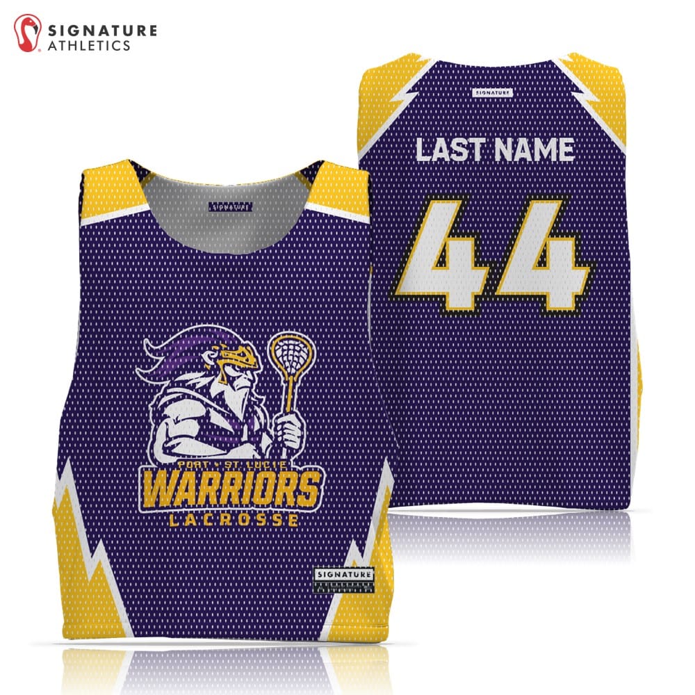 Port St Lucie LC Men's Reversible Practice Pinnie Signature Lacrosse