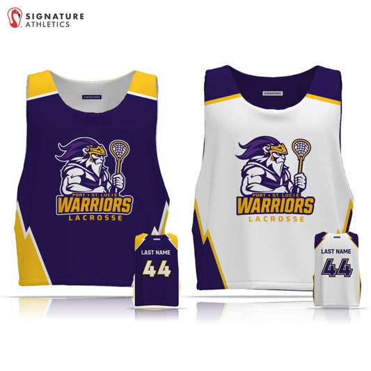 Port St Lucie LC Men's Reversible Practice Pinnie: U8 Signature Lacrosse