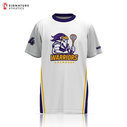 Port St Lucie LC Women's Short Sleeve Tech Tee: U12 Signature Lacrosse