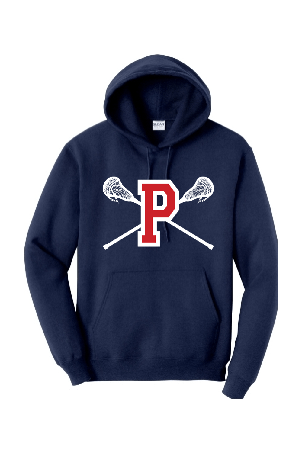 Portsmouth LC Adult Heavyweight Hoodie Signature Lacrosse