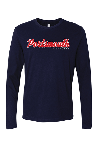 Portsmouth LC Adult Long Sleeve T-Shirt Signature Lacrosse