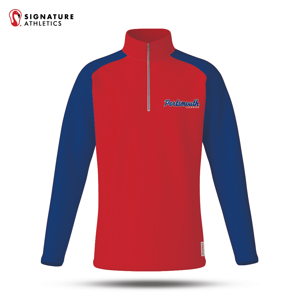 Portsmouth LC Quarter Zip Signature Lacrosse