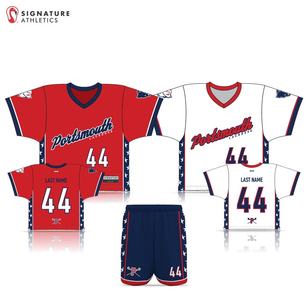 Portsmouth Youth Lacrosse Men's 3 Piece Player Package: Grades 5/6 Signature Lacrosse