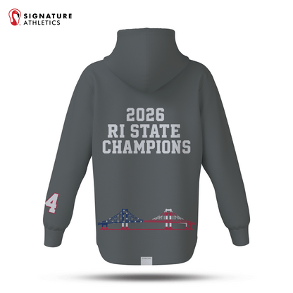 Portsmouth Youth Lacrosse Men's Pro Dye Sub Scuba Hoodie Signature Lacrosse