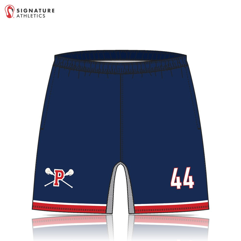 Portsmouth Youth Lacrosse Men's Pro Short Navy: Grades 1/2 Signature Lacrosse