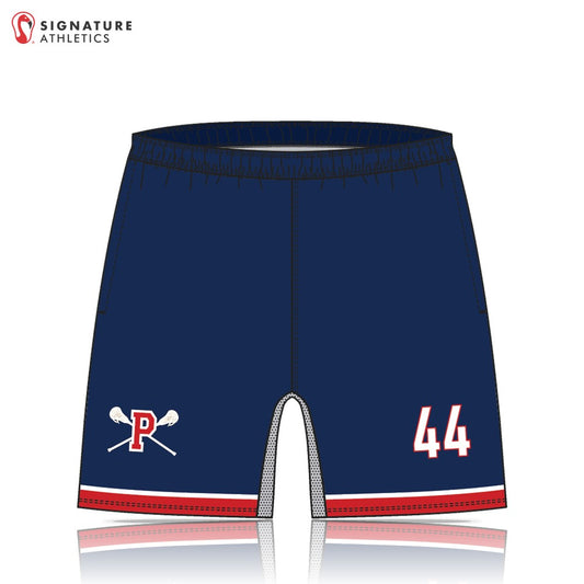 Portsmouth Youth Lacrosse Men's Pro Short Navy: Grades 1/2 Signature Lacrosse
