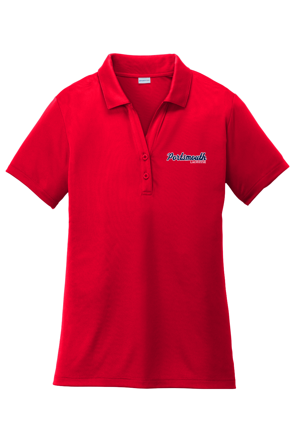 Portsmouth Youth Lacrosse Sport-Tek Women's Competitor Polo Signature Lacrosse