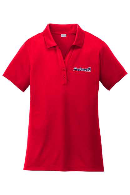 Portsmouth Youth Lacrosse Sport-Tek Women's Competitor Polo Signature Lacrosse