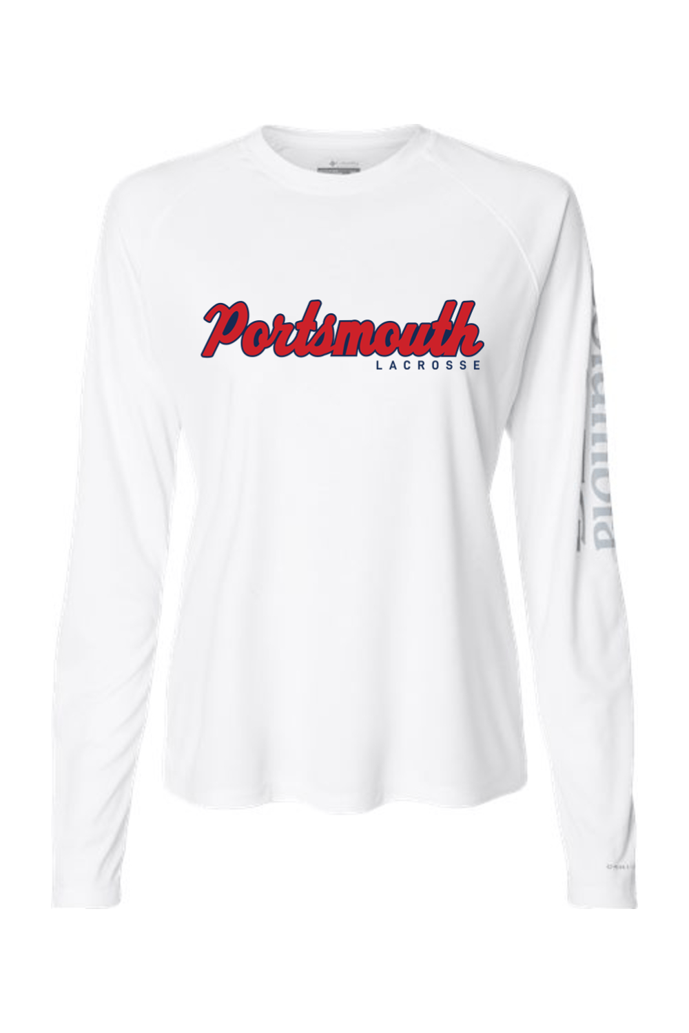 Portsmouth Youth Lacrosse Women's PFG Tidal Tee II Long Sleeve Signature Lacrosse