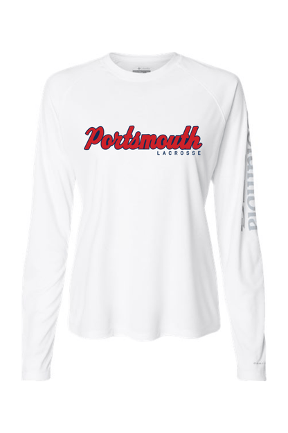 Portsmouth Youth Lacrosse Women's PFG Tidal Tee II Long Sleeve Signature Lacrosse