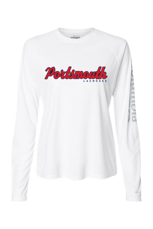 Portsmouth Youth Lacrosse Women's PFG Tidal Tee II Long Sleeve Signature Lacrosse
