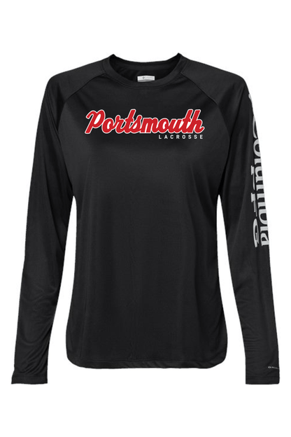 Portsmouth Youth Lacrosse Women's PFG Tidal Tee II Long Sleeve Signature Lacrosse