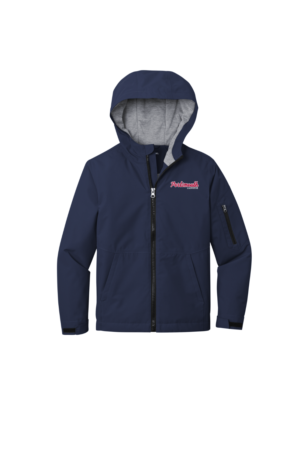 Portsmouth Youth Lacrosse Youth Sport-Tek Waterproof Insulated Jacket Signature Lacrosse