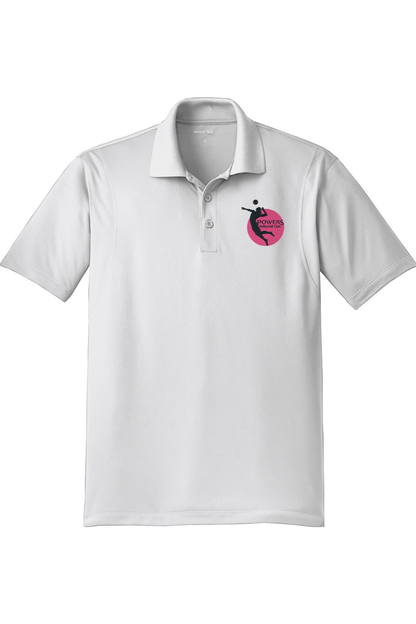 Powers Volleyball Adult Embroidered Athletic Polo Signature Lacrosse