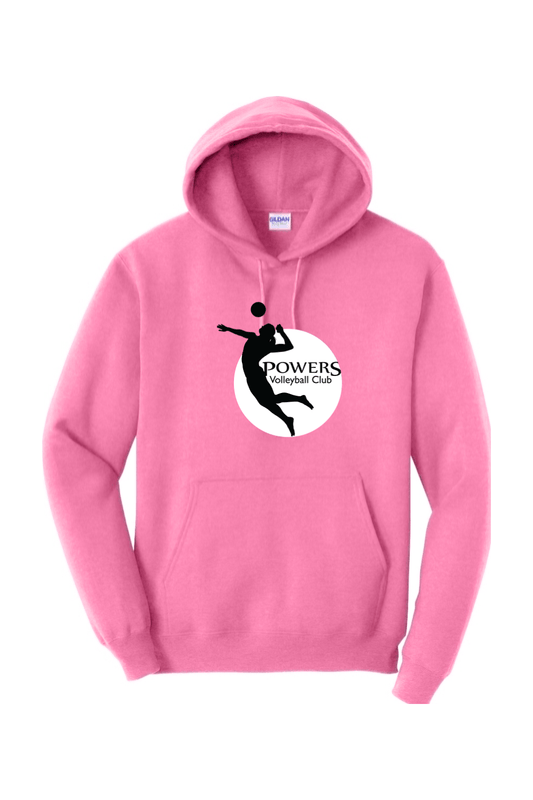 Powers Volleyball Adult Heavyweight Hoodie Signature Lacrosse