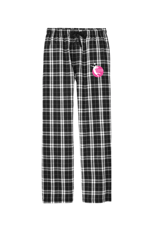 Powers Volleyball Adult Men's Flannel Plaid Pants Signature Lacrosse