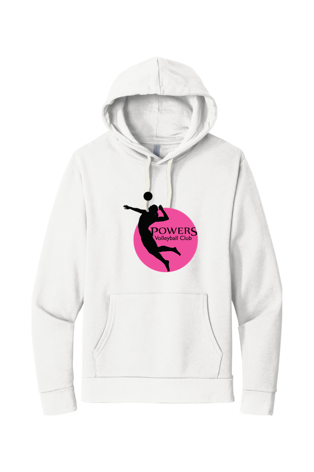 Powers Volleyball Adult Premium Lightweight Hoodie Signature Lacrosse