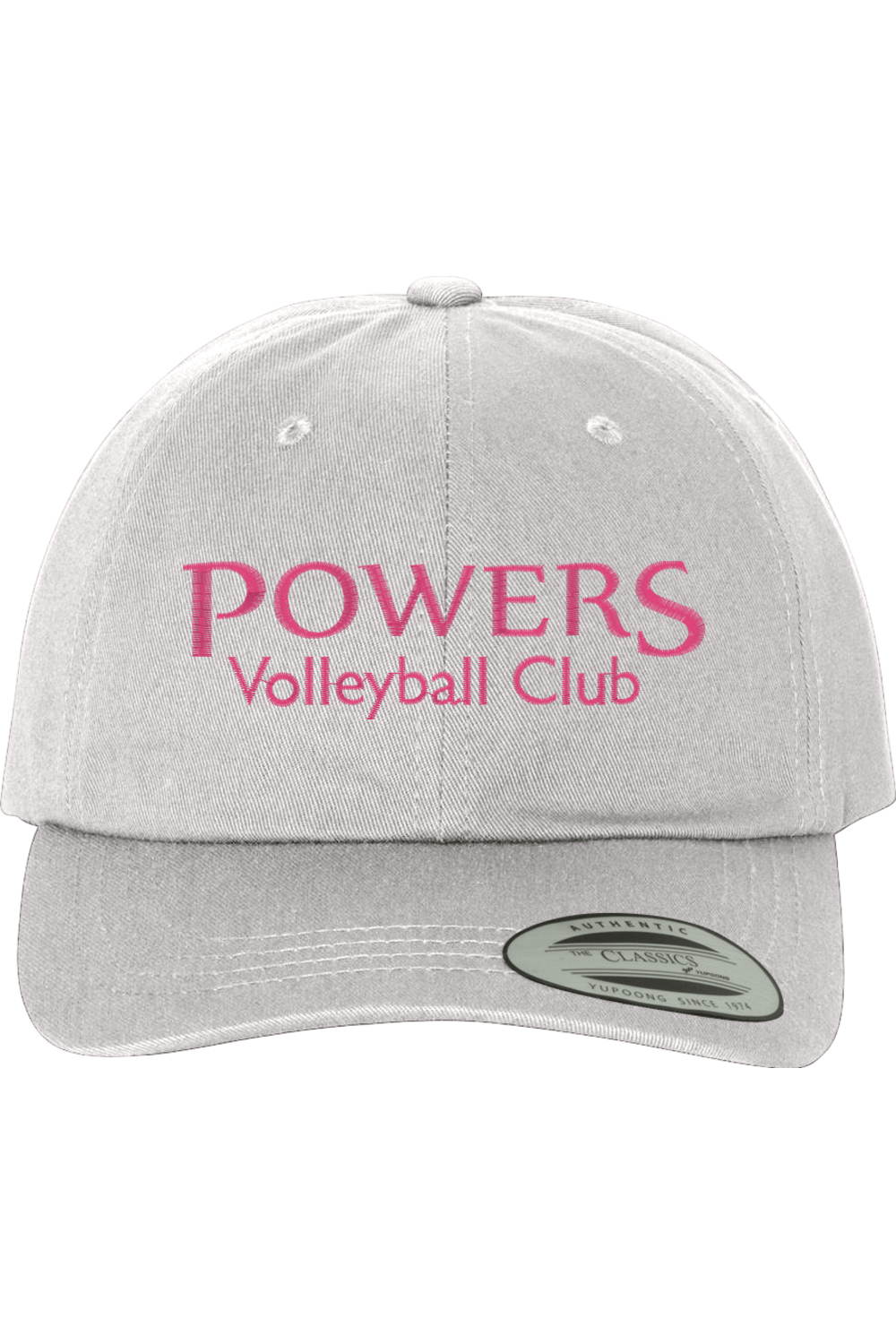 Powers Volleyball Embroidered Dad Hat Signature Lacrosse