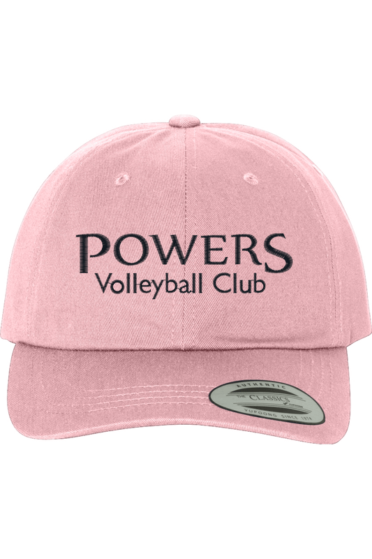 Powers Volleyball Embroidered Dad Hat Signature Lacrosse