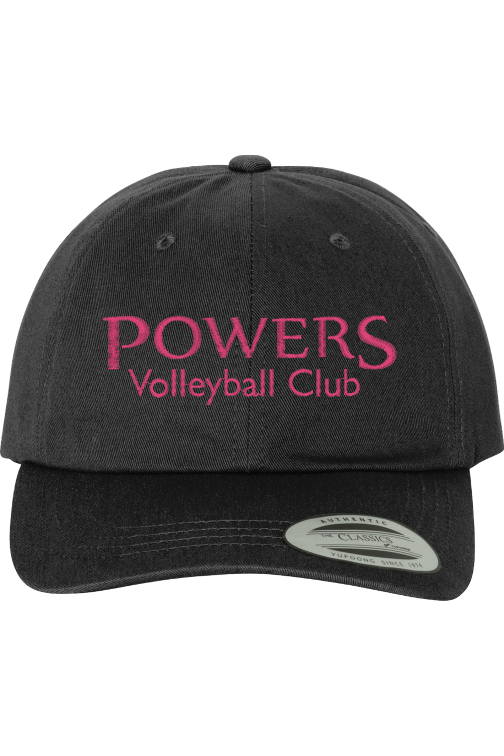 Powers Volleyball Embroidered Dad Hat Signature Lacrosse