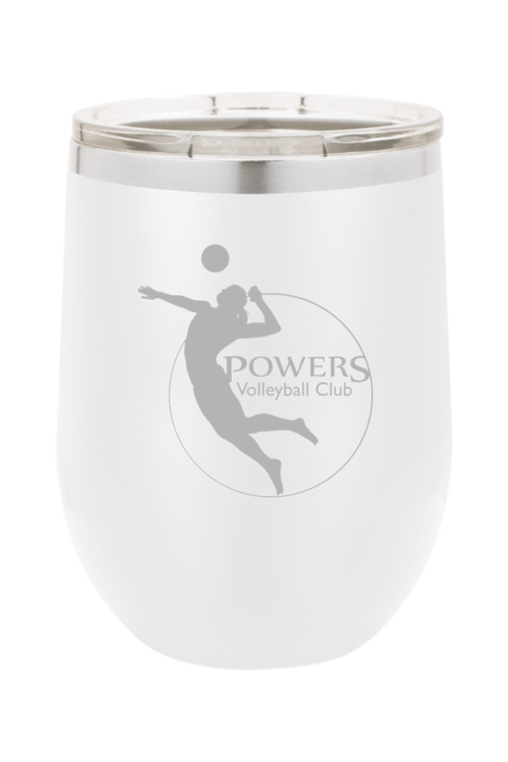 Powers Volleyball Insulated Wine Tumbler Signature Lacrosse