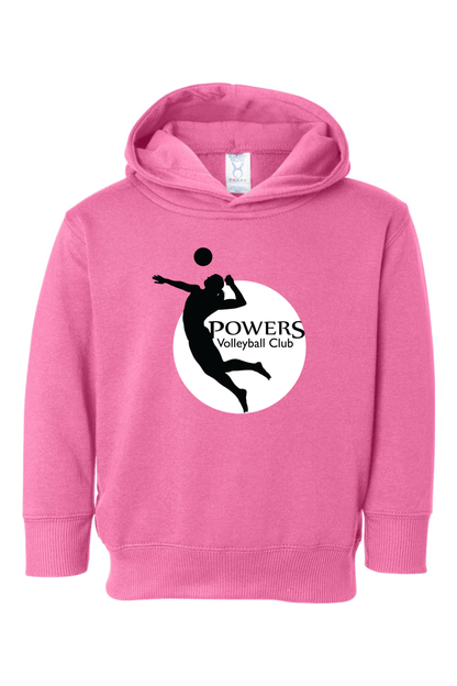 Powers Volleyball Toddler Fleece Hoodie Signature Lacrosse