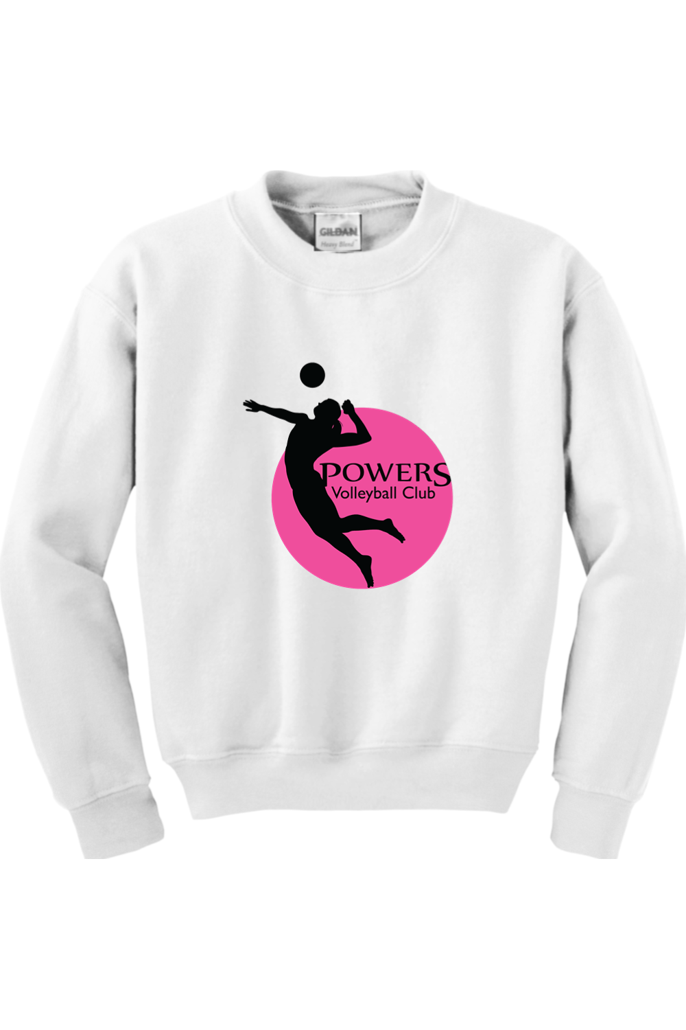 Powers Volleyball Youth Sweatshirt Signature Lacrosse