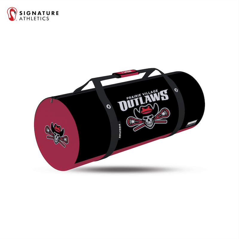 Prairie Village Boy's Customizable Large Equipment Duffel Bag Signature Lacrosse