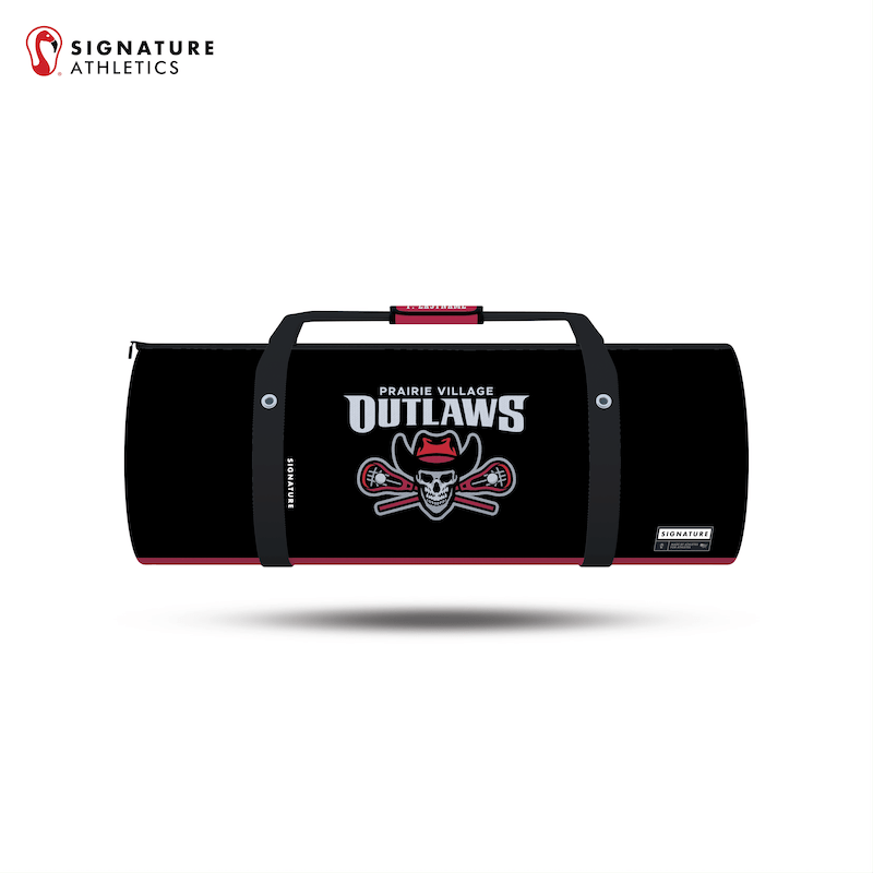 Prairie Village Boy's Customizable Large Equipment Duffel Bag Signature Lacrosse