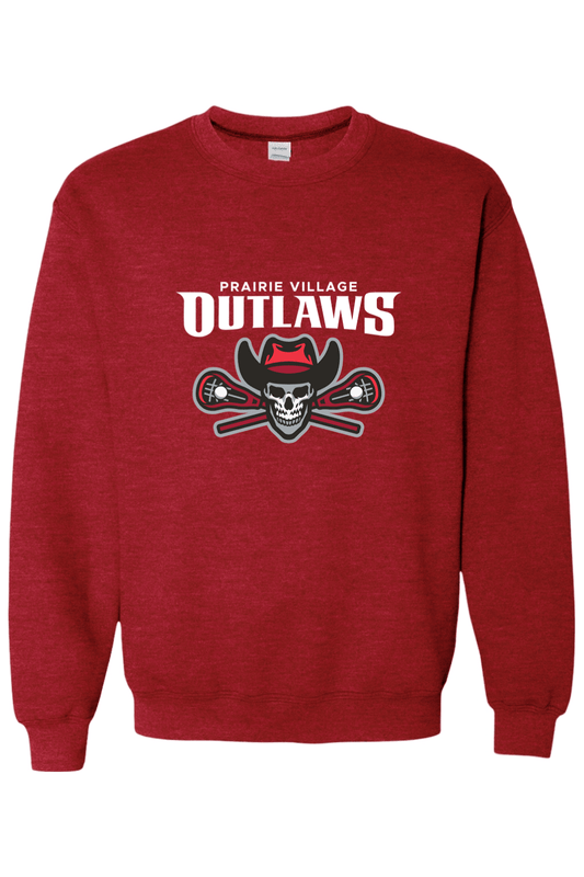 Prairie Village Girls Lacrosse Adult Heavyweight Sweatshirt Signature Lacrosse