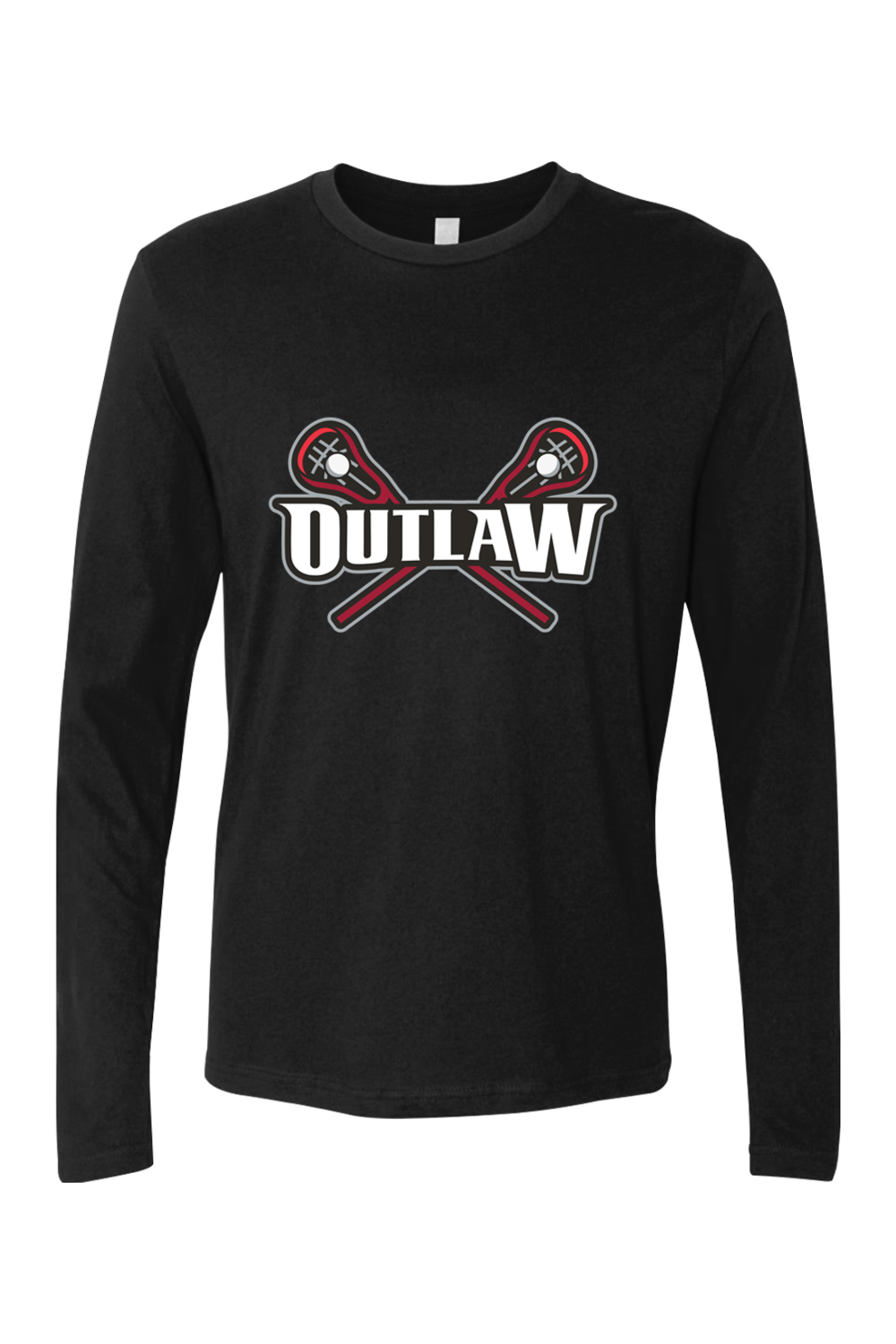 Prairie Village Girls Lacrosse Adult Long Sleeve T-Shirt Signature Lacrosse