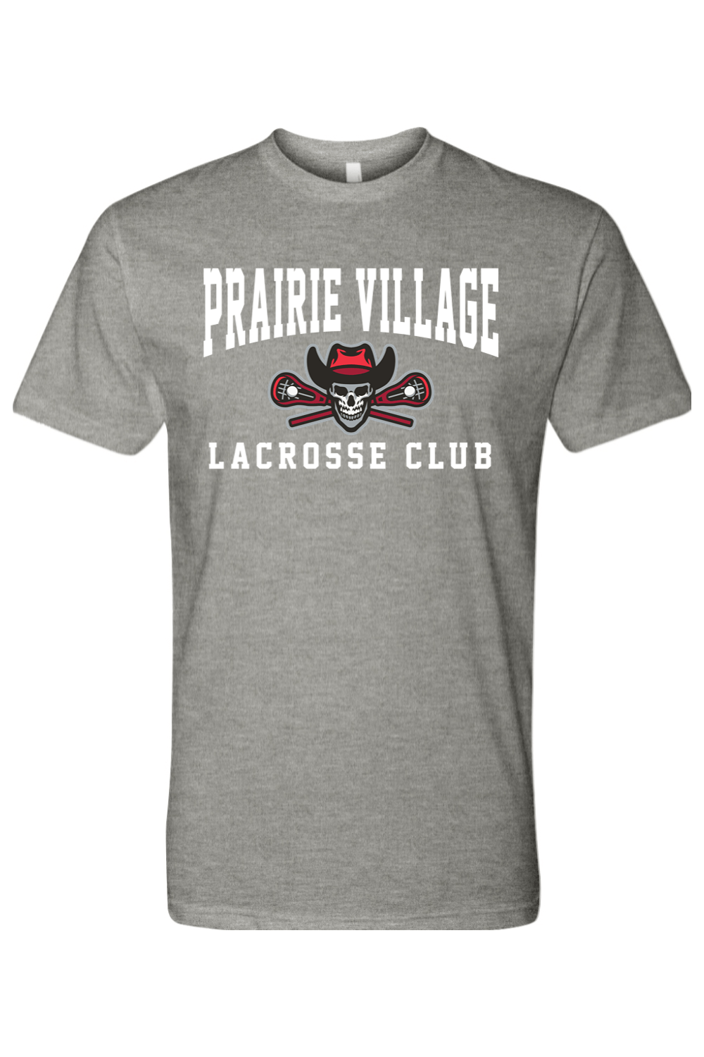 Prairie Village Girls Lacrosse Adult Men's T-Shirt Signature Lacrosse