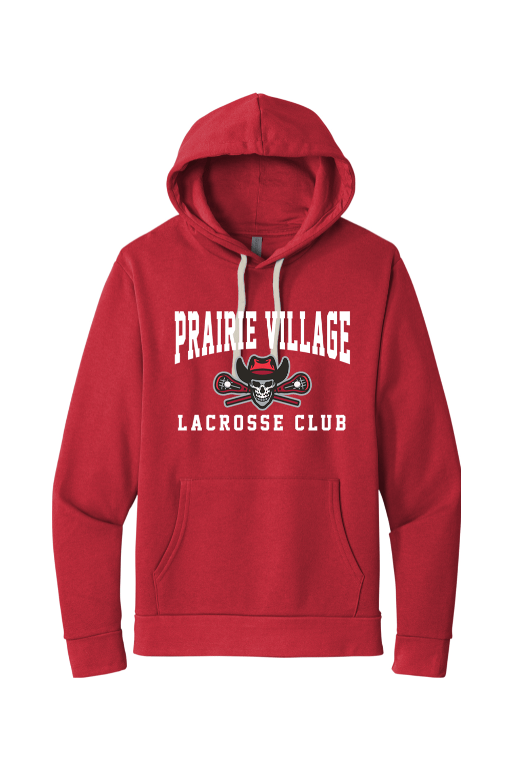 Prairie Village Girls Lacrosse Adult Premium Lightweight Hoodie Signature Lacrosse