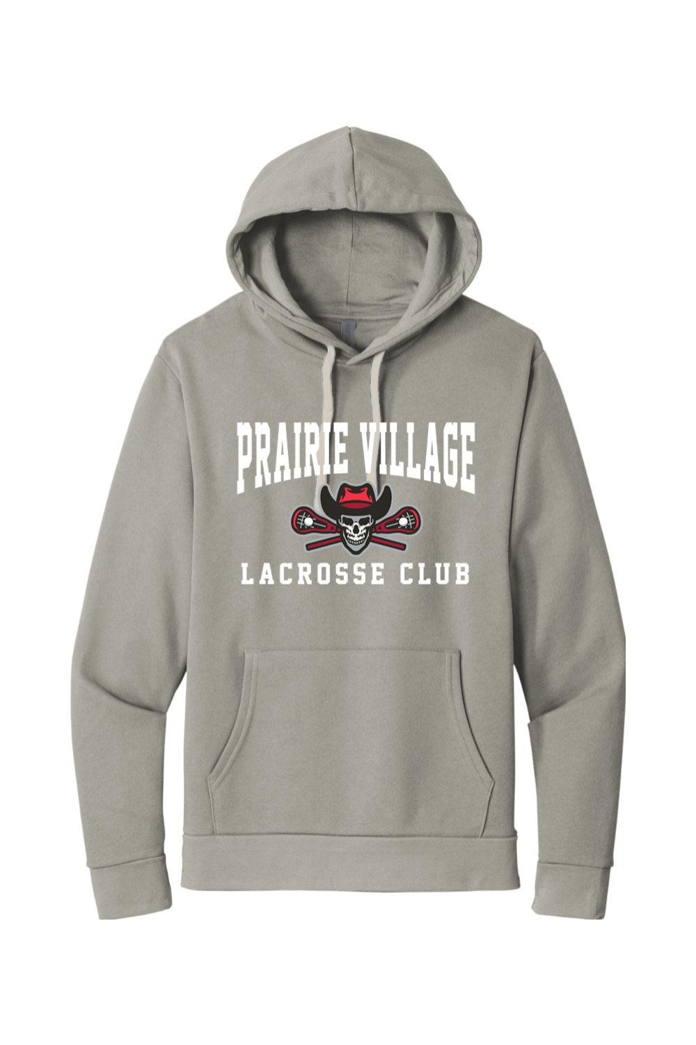 Prairie Village Girls Lacrosse Adult Premium Lightweight Hoodie Signature Lacrosse