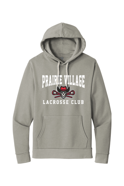 Prairie Village Girls Lacrosse Adult Premium Lightweight Hoodie Signature Lacrosse