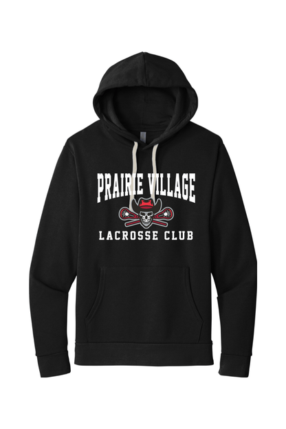 Prairie Village Girls Lacrosse Adult Premium Lightweight Hoodie Signature Lacrosse