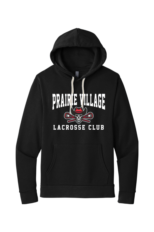 Prairie Village Girls Lacrosse Adult Premium Lightweight Hoodie Signature Lacrosse