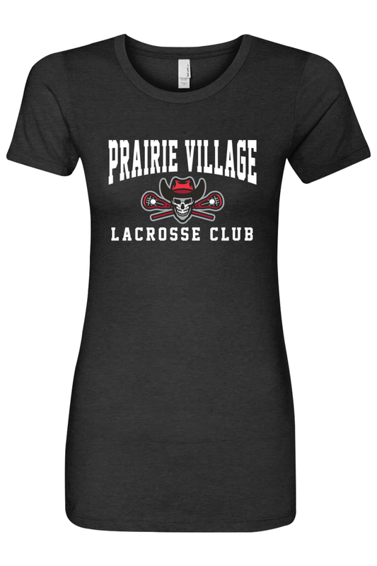 Prairie Village Girls Lacrosse Adult Women's T-Shirt Signature Lacrosse