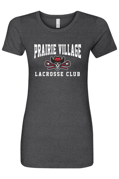 Prairie Village Girls Lacrosse Adult Women's T-Shirt Signature Lacrosse