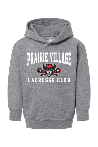 Prairie Village Girls Lacrosse Toddler Fleece Hoodie Signature Lacrosse