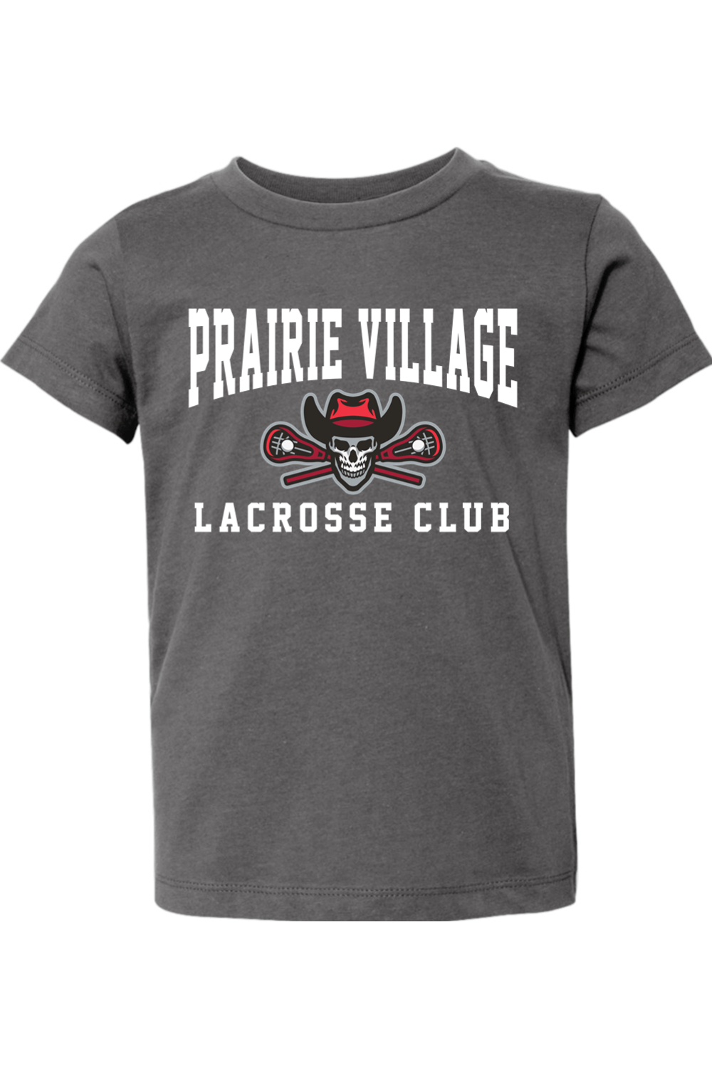Prairie Village Girls Lacrosse Toddler T-Shirt Signature Lacrosse