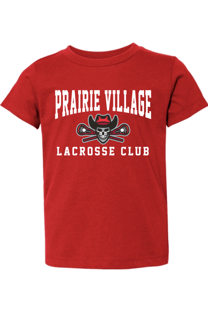 Prairie Village Girls Lacrosse Toddler T-Shirt Signature Lacrosse