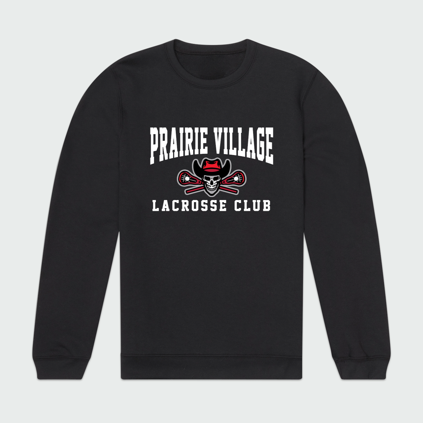 Prairie Village GLC Adult Premium Sweatshirt Signature Lacrosse