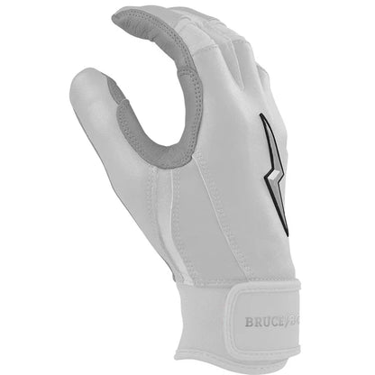 Bruce Bolt Premium Pro Chrome Series Short Cuff Batting Gloves