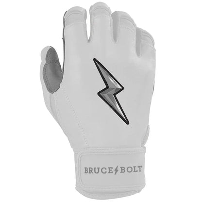 Bruce Bolt Premium Pro Chrome Series Short Cuff Batting Gloves