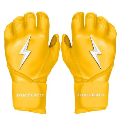 Bruce Bolt Premium Pro Long Cuff Batting Gloves