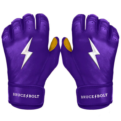 Bruce Bolt Premium Pro Short Cuff Batting Gloves