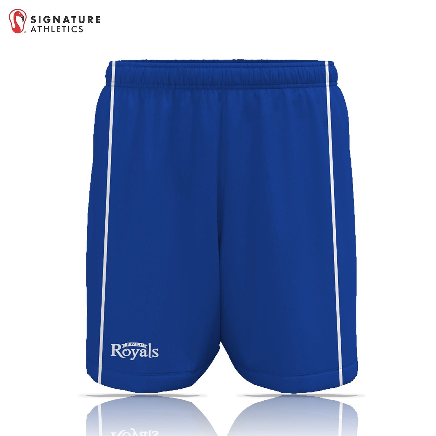 Prince William Lacrosse Club - Royals Men's Performance Game Shorts - Basic 2.0:Boys 2031 Signature Lacrosse