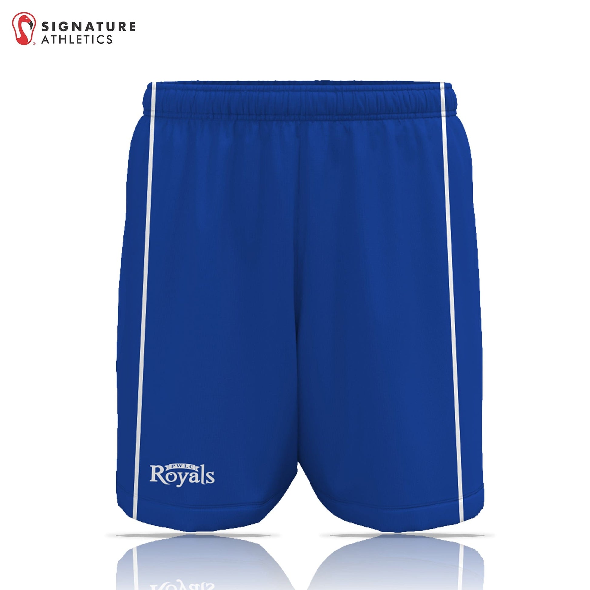 Prince William Lacrosse Club - Royals Men's Performance Game Shorts - Basic 2.0:Boys 2036 Signature Lacrosse